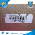 Popular Hot Sale Shenzhen ZOLO logotipo personalizado anti-falsificação frágil adesivo